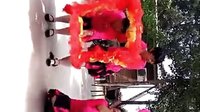 南庞村鼓乐队   9人扇子舞中国美