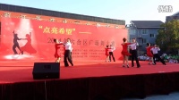竹镇民族广场舞，长发飘香