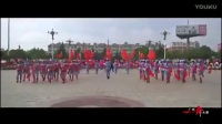 万荣大叔广场舞：万荣健身腰鼓广场舞队表演［红色娘子军］视频制作：闫…