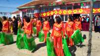 张北县白沙淖村舞蹈队-我要去西藏-2017三八节