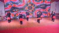 东光县庆元旦暨庆祝改革开放40周年文艺演出夕阳美舞蹈队表演四步造型山谷里的思念