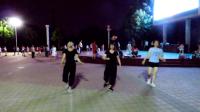 酷舞时代排舞《午夜边缘》, 节奏适中, 难度不大, 晚上广场上跳很有意思