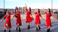哇! 这支藏族舞大妈们跳的好享受《故乡扎西卡》开心飞扬广场舞
