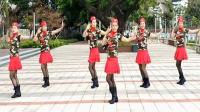 美丽传奇广场舞《红山果》原创水兵舞动作