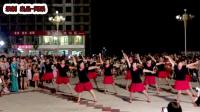 晚上, 农村大妈们跳《广场舞》几千村民来围观, 太棒了