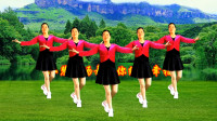 小慧广场舞《你给的幸福》最火的零基础摆跨, 正反演示附教学32步
