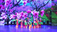 广场舞《春满巢湖》, 这么优美好看的秧歌舞很少见!