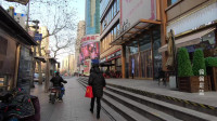 上海淮海中路大上海时代广场街景