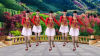 气质美女广场舞《纳西姑娘》最美中国风，旋律欢快好听醉人！