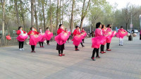 晨练《中国脊梁》片段 古洼杜品静广场舞