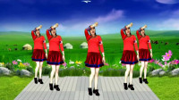 经典老歌广场舞《套马杆》草原歌曲大气豪迈舞姿跳的好看！