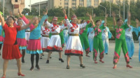 人民群众《一带一路 一路花开》唱响中华民族园  广场舞视频