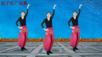 广场舞《燃烧的爱火》印度风情，熟悉的旋律，跳出别样的风采！