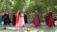 紫竹院广场舞《红枣树》，刚学会的一支舞