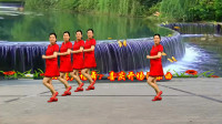 小慧广场舞《喜庆民乐曲》动感欢快的零基础32步，一看就会附教学