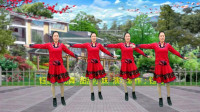 广场舞《甜甜的小妹》演唱杨钰莹，好听他们歌曲，舞步简单好看