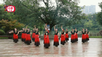 《中国脊梁》广场舞，大气磅礴，恢弘气质，展示爱国风骨