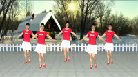 经典民歌广场舞《妹妹的山丹花》舞步优美，简单好看！