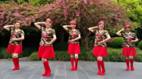 上海香何花广场舞《远方的爱人》集体水兵舞教学