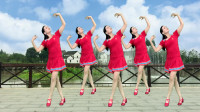 气质美女广场舞《美丽中国》适合国庆表演，迎新中国成立70周年