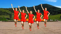 小慧广场舞《中华民谣》动人的舞曲，欢快的32步惹人爱
