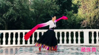 青岛高华广场舞《浪拉山情》水袖藏族舞蹈教学