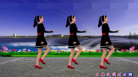 气质美女广场舞《入戏又动心》4个健身动作，早晚走走，快乐减肥！