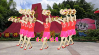 正能量广场舞《火火的中国火火的时代》节奏欢快 动感时尚