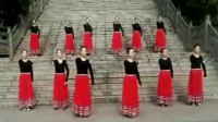 凤凰六哥广场舞《手心里的温柔》蒙古中三舞教学