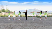 凤凰六哥广场舞《爱如星火》简单又好看的健身操！