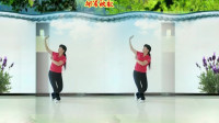 陕北民歌广场舞《拥军秧歌》喜庆欢快 老歌新跳 简单又好看