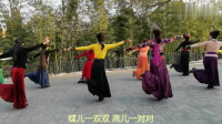 疫情前紫竹院最后一场广场舞《千古一醉20200122》，顾、李燕领舞