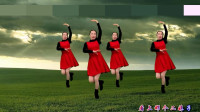 气质美女广场舞《想妹妹》陕北民歌，旋律优美动听，舞姿简单大方！
