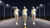 气质美女广场舞《路灯下的小姑娘DJ》经典鬼步舞，速度有点快！