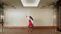 广场舞《雪》，特色风格舞蹈，老师跳起来唯美又好看