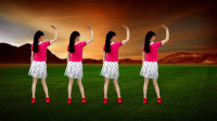 网红歌曲广场舞《如果爱情可以百度》背面演示，让你学舞更简单