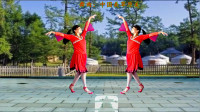 广场舞《中国美草原美》舞步独特新颖，简单大气又好看