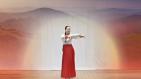 彩色星星广场舞《红太阳照边疆》编舞:応子(朝鲜舞精品课入门级舞蹈)
