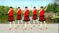 32步广场舞《青青河边草》优美动听的旋律，简单欢快的舞步喜欢吗