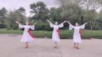 大庆石化老年大学广场舞《心在路上》原创编舞附分解教学