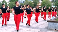 7月火爆广场舞《小行囊》广场团队表演，一看就会哦