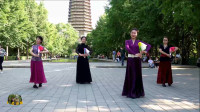 紫竹院广场舞《茉莉花》，小红四位美女跳得太美了！
