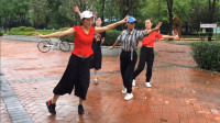 减肥22步广场舞《达坂城的姑娘》自由弹跳步子舞，送给初学的您