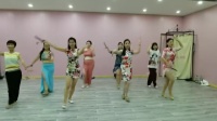冬儿广场舞 东方舞常规班舞蹈视频《莫问归期》旗袍扇子舞