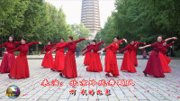 玲珑广场舞《我的九寨》，小温老师昨天下午刚回北京直奔玲珑！