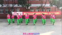 广水市左珍儿广场舞  队形舞《九色乡情》左珍儿团队演示