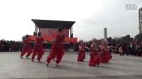定远县2014年元宵节广场舞汇演(藕塘镇代表队表演的印度舞《火红爱情》