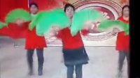 河津舞蹈队  最新广场舞视频   扇子舞  拜新年