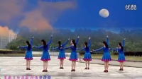 张春丽广场舞-草原的月亮(外景视频合成版）_高清