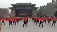 2013,7,1，百人广场舞中国范儿，快乐广场，大伙的歌。